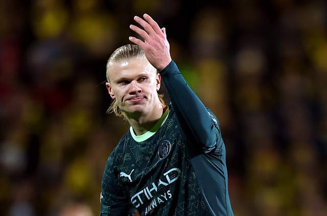 华体会官方网站-1-3！哈兰德8场1球持续低迷，金球先生染红，曼城制造欧冠大冷